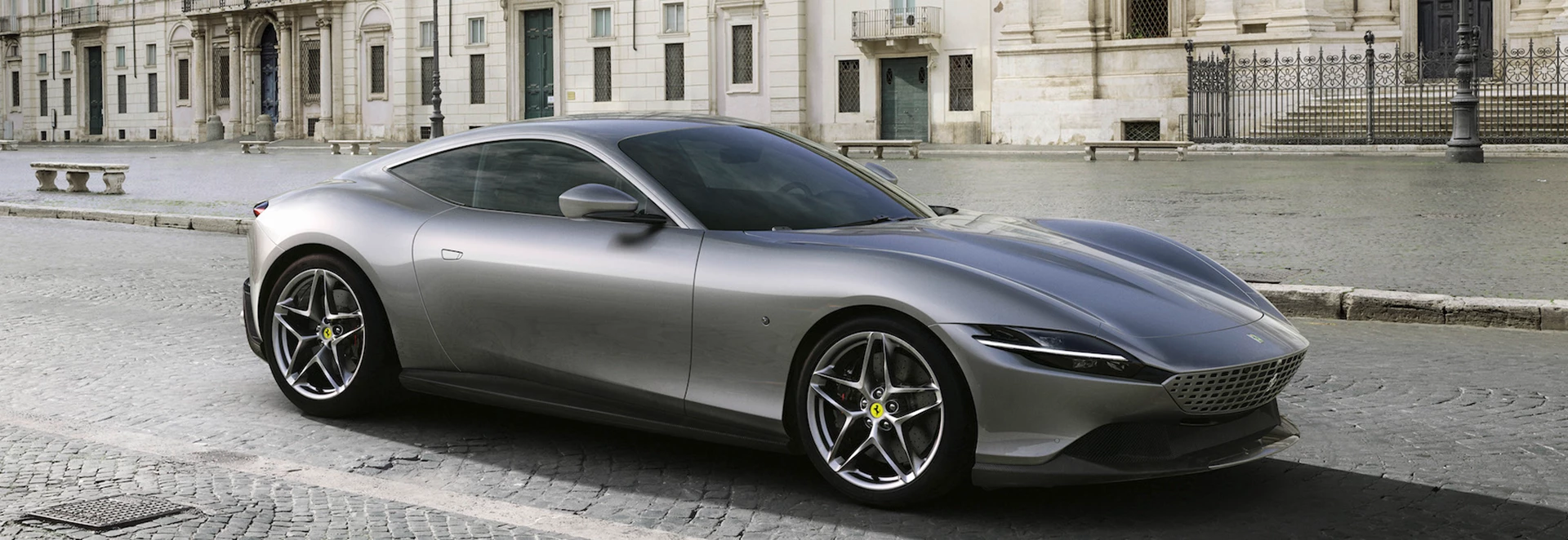 Ferrari unveils new Roma as four-seat V8-powered Coupe